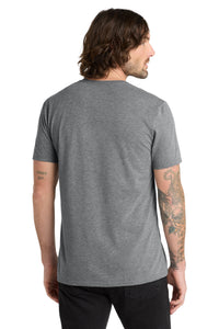 Allmade  Unisex Tri-Blend V-Neck Tee AL2014 - Aluminum Grey Back