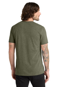 Allmade  Unisex Tri-Blend V-Neck Tee AL2014 - Olive You Green Back