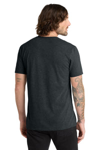 Allmade  Unisex Tri-Blend V-Neck Tee AL2014 - Space Black Back