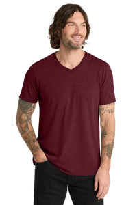 Allmade  Unisex Tri-Blend V-Neck Tee AL2014 - Vino Red
