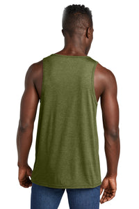 Allmade Unisex Tri-Blend Tank AL2019 - Olive You Green Back