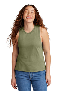 Allmade Women's Tri-Blend Muscle Tank AL2020 - Olive You Green