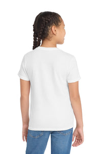 Allmade  Youth Tri-Blend Tee AL207 - Bright White Back