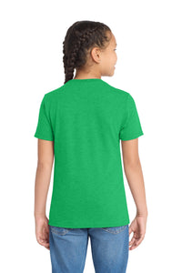Allmade  Youth Tri-Blend Tee AL207 - Enviro Green Back