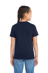 Allmade  Youth Tri-Blend Tee AL207 - Night Sky Navy Back