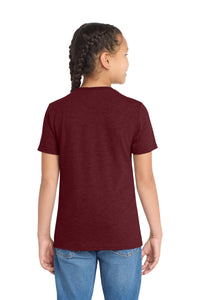 Allmade  Youth Tri-Blend Tee AL207 - Vino Red Back