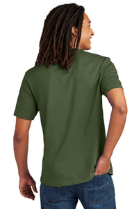 Allmade Unisex Heavyweight Recycled Cotton Tee AL3000 - Olive You Green Back