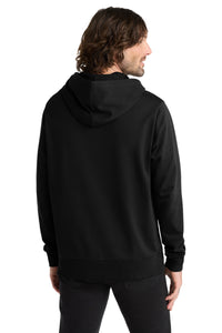 Allmade Unisex Organic French Terry Pullover Hoodie AL4000 - Deep Black Back
