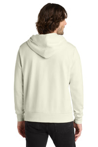 Allmade Unisex Organic French Terry Pullover Hoodie AL4000 - White Sand Back