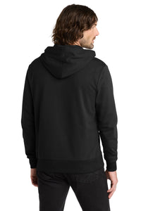 Allmade Unisex Organic French Terry Full-Zip Hoodie AL4002 - Deep Black Back