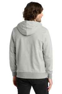 Allmade Unisex Organic French Terry Full-Zip Hoodie AL4002 - Granite Grey Heather Back