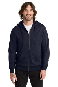 Allmade Unisex Organic French Terry Full-Zip Hoodie AL4002 - Night Sky Navy