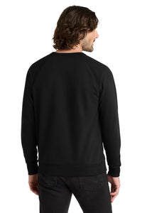 Allmade Unisex Organic French Terry Crewneck Sweatshirt AL4004 - Deep Black Back