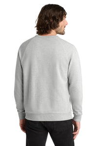 Allmade Unisex Organic French Terry Crewneck Sweatshirt AL4004 - Granite Grey Heather Back