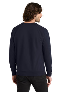 Allmade Unisex Organic French Terry Crewneck Sweatshirt AL4004 - Night Sky Navy Back