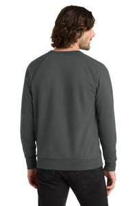 Allmade Unisex Organic French Terry Crewneck Sweatshirt AL4004 - Terrain Grey Back