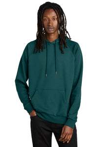 Allmade Unisex Organic CVC Fleece Pullover Hoodie AL5000 - Deep Sea Green