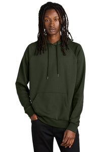 Allmade Unisex Organic CVC Fleece Pullover Hoodie AL5000 - Herb Green