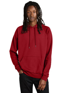 Allmade Unisex Organic CVC Fleece Pullover Hoodie AL5000 - Revolution Red