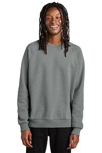 Allmade Unisex Organic CVC Fleece Crewneck Sweatshirt AL5004 - Aluminum Grey Heather