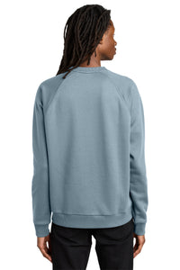 Allmade Unisex Organic CVC Fleece Crewneck Sweatshirt AL5004 - I Like You Blue Back