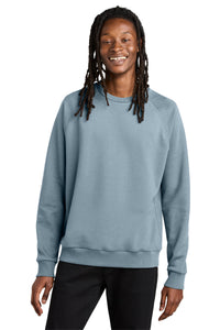 Allmade Unisex Organic CVC Fleece Crewneck Sweatshirt AL5004 - I Like You Blue