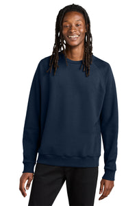 Allmade Unisex Organic CVC Fleece Crewneck Sweatshirt AL5004 - Rebel Blue