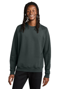 Allmade Unisex Organic CVC Fleece Crewneck Sweatshirt AL5004 - Terrain Grey