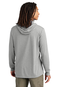 Allmade Unisex Tri-Blend Hoodie Tee AL6003 - Aluminum Grey Back