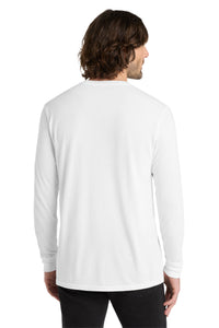 Allmade  Unisex Tri-Blend Long Sleeve Tee AL6004 - Bright White Back