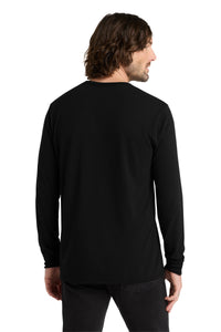 Allmade  Unisex Tri-Blend Long Sleeve Tee AL6004 - Deep Black Back