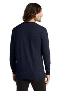 Allmade  Unisex Tri-Blend Long Sleeve Tee AL6004 - Night Sky Navy Back