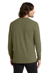 Allmade  Unisex Tri-Blend Long Sleeve Tee AL6004 - Olive You Green Back