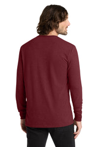 Allmade  Unisex Tri-Blend Long Sleeve Tee AL6004 - Vino Red Back