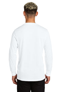 Allmade Unisex Long Sleeve Organic Cotton Tee AL6104 - Bright White Back