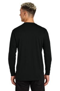 Allmade Unisex Long Sleeve Organic Cotton Tee AL6104 - Deep Black Back