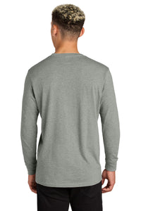 Allmade Unisex Long Sleeve Organic Cotton Tee AL6104 - Granite Grey Heather Back
