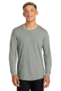 Allmade Unisex Long Sleeve Organic Cotton Tee AL6104 - Granite Grey Heather