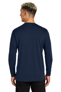 Allmade Unisex Long Sleeve Organic Cotton Tee AL6104 - Night Sky Navy Back
