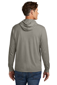 Allmade Unisex Mineral Dye Organic Cotton Hoodie Tee AL6305 - Driftwood Grey Back