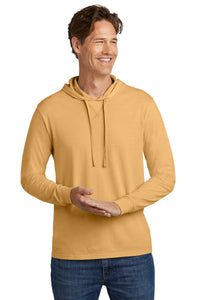 Allmade Unisex Mineral Dye Organic Cotton Hoodie Tee AL6305 - Golden Wheat