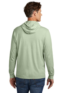 Allmade Unisex Mineral Dye Organic Cotton Hoodie Tee AL6305 - Lichen Green Back