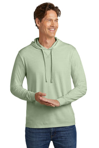 Allmade Unisex Mineral Dye Organic Cotton Hoodie Tee AL6305 - Lichen Green