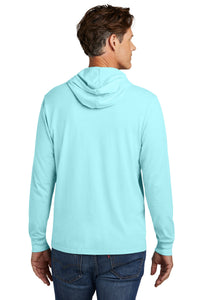 Allmade Unisex Mineral Dye Organic Cotton Hoodie Tee AL6305 - Saltwater Blue Back