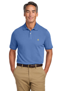 Brooks Brothers Pima Cotton Pique Polo BB18200 - Charter Blue