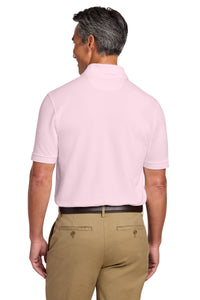Brooks Brothers Pima Cotton Pique Polo BB18200 - Pearl Pink Back