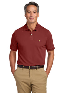 Brooks Brothers Pima Cotton Pique Polo BB18200 - Rich Red