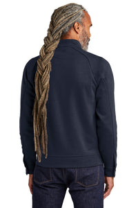 Brooks Brothers Double-Knit Full-Zip BB18210 - Night Navy Back
