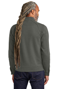 Brooks Brothers Double-Knit Full-Zip BB18210 - Windsor Grey Back