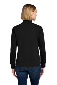 Brooks Brothers Women's Double-Knit Full-Zip BB18211 - Deep Black Back